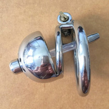 Stainless Steel Male Chastity Cage Chastity Device Metal Men Locking Restraint