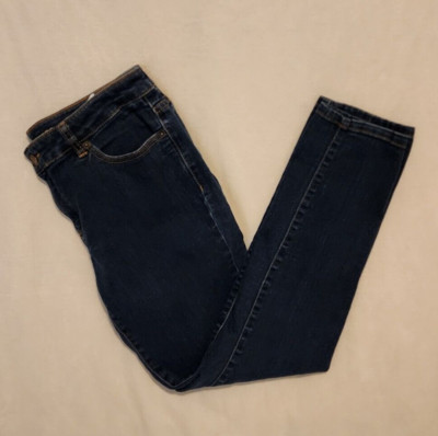 Michael Kors Skinny Womens Jeans Size 6 Dark Wash Blue Denim