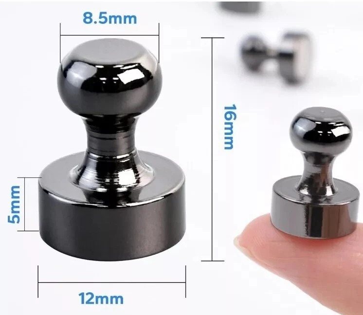 ELEMENTAL POWER Neodymium Magnet Black Very Powerful N52 Grade Rare Earth Magnets Fast delivery