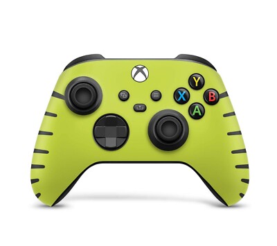 Xbox Series X S Controller Aufkleber Skin Schutzfolie Skins Solid State lime