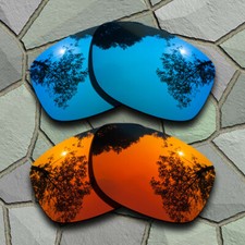 Sky Blue Red Orange Lenses Replacement for-Oakley Crossrange Patch Polarized
