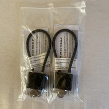 Mascon Firearm Cable Lock 8" Rifle Shotgun Handgun Keyed Alike MCL01-P 2 Locks