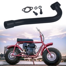 Exhaust pipe For Predator 196cc 212cc Honda GX160 GX200 Coleman CT200U Mini Bike