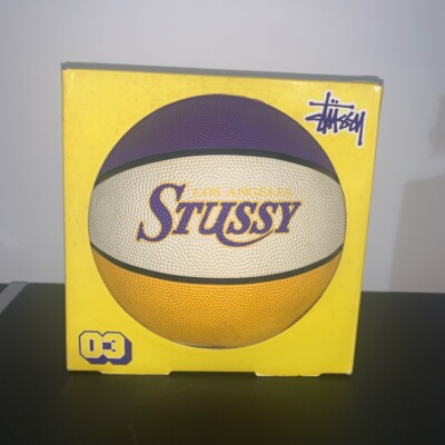 Stussy Los Angeles Lakers Basketball OG Ball released in 2002 | eBay