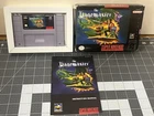 The Pagemaster (SNES Super Nintendo, 1994) Game, Box and Manual Authentic