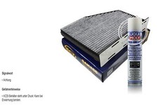 SCT Innenraum-Filter+Liqui Moly Klima-Reiniger 4087 für VW Golf VI 5K1 1K1