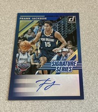 2019-20 Panini Donruss Signature Series Auto #SS-FJK Frank Jackson Pelicans