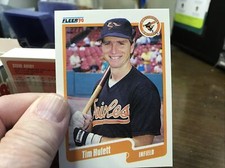 Tim Hulett 1990 Fleer Update #U-66 Orioles ID:18311