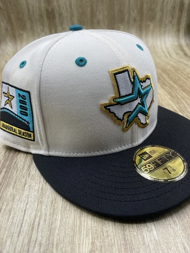Hat Club New Era 59fifty Houston Astros Tropics 2000 Inaugural Patch Hat 7 1/4