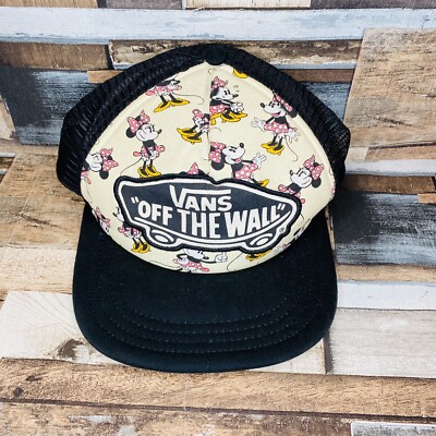 Vans x Disney Minnie Mouse Trucker Baseball Cap Hat Limited