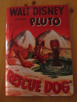 Walt Disney Gallery's ''Pluto, Rescue Dog'' Stationary w/10 Sheets & Envelopes-NOS