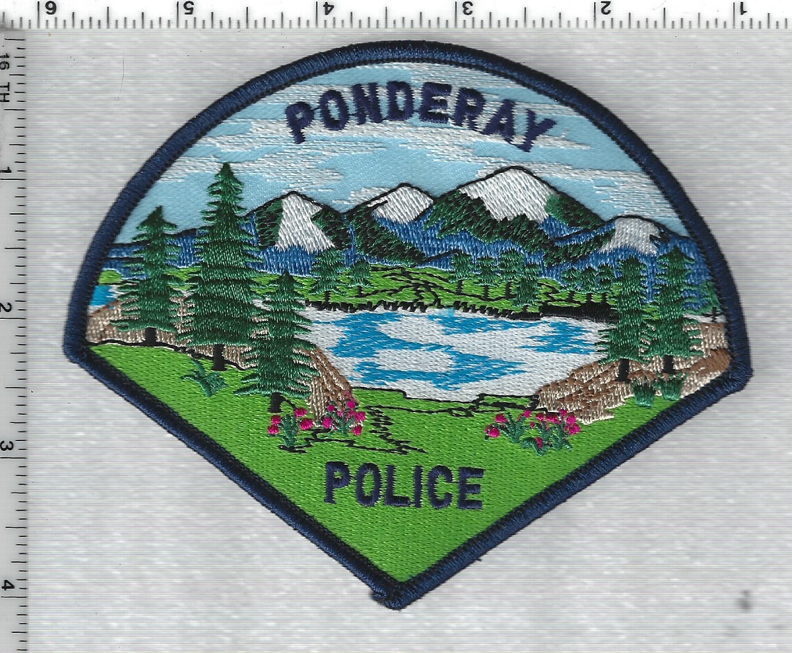 Ponderay Police (Idaho) Shoulder Patch eBay