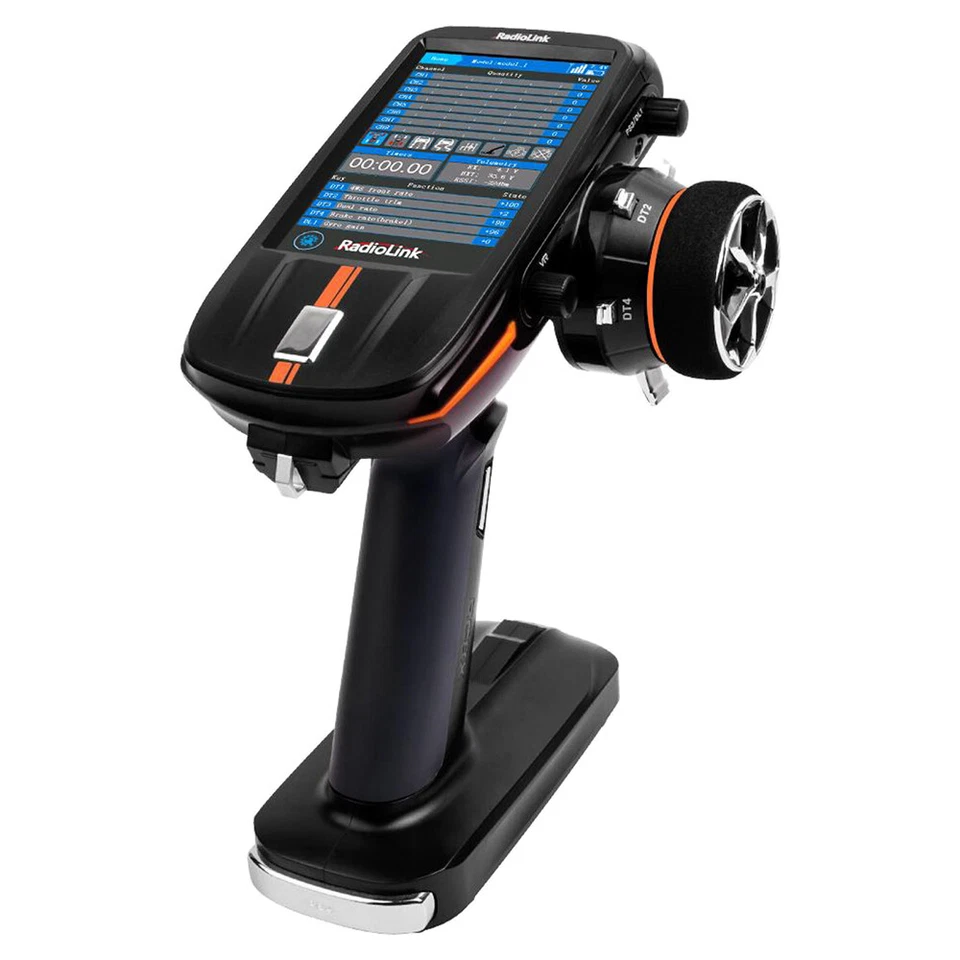 Radiolink RC8X 8CH 2.4G RC Transmitter and R8FG R4FGM Gyro Receiver Touch Screen - Image 3 of 4