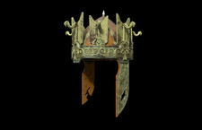 Raw DIY Helmet Accessory for King of the Dead Costumes  Scale to Fit