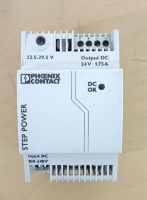Phoenix Contact Step Power 2868648 STEP-PS/1AC/24DC/1.75 Power Supply 2868648
