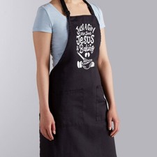 Funny Gift Christian Baker Apron Chef Cook Ju...