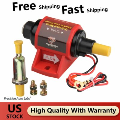 Universal Micro Electric Fuel Gasoline Pump 2 3.5 PSI Low Pressure 42S 12V