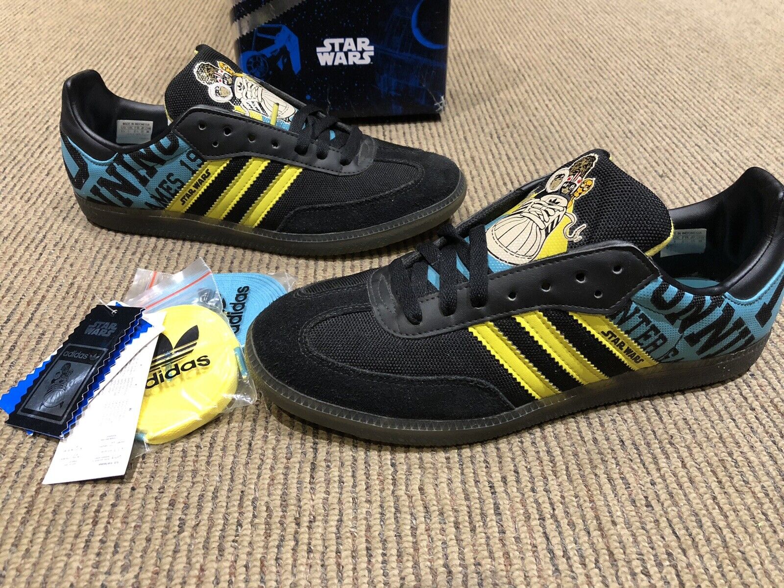 Adidas Originals Samba X Star Wars Rebel Alliance Bobsleigh Size