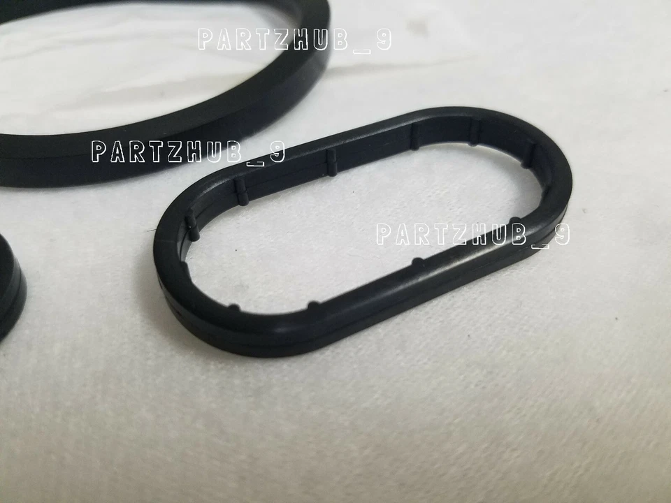 Engine Oil Cooler Seal KIT 112 184 99 61 CRP for Mercedes C280 ML320 CL500 - Image 3 of 4