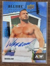2022 AEW Wardlow BLUE LINE AUTO /35 ALLURE Trading Card Upper Deck #85813