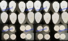 REPLACEMENT ELECTRODE PADS 16 LG, 16 SM FOR HEALTH HERALD Digital Massager/TENS