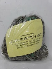 Nautical Decor | Genuine Fish Net 