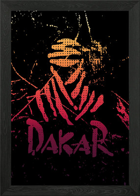Dakar Rally Framed Wall Art Poster Canvas Print Picture