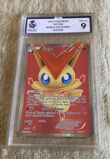 Topps MGC HOLO 2011 POKEMON VICTINI NOBLE VICTORIES GRADE 9 098/101