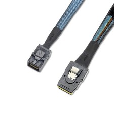 1 PCS Mini SAS HD Cable SFF8643 To SFF8087 Data Transfer Cord 0.5M 1.6 FT