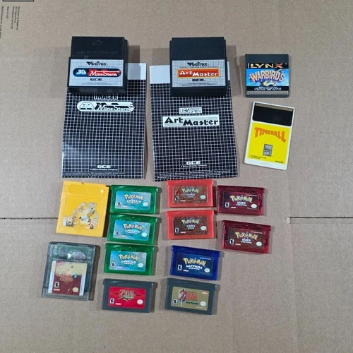 New ListingMixed Video Game and Systems Lot - Nintendo, Sony, Vectrex, Lynx, Etc