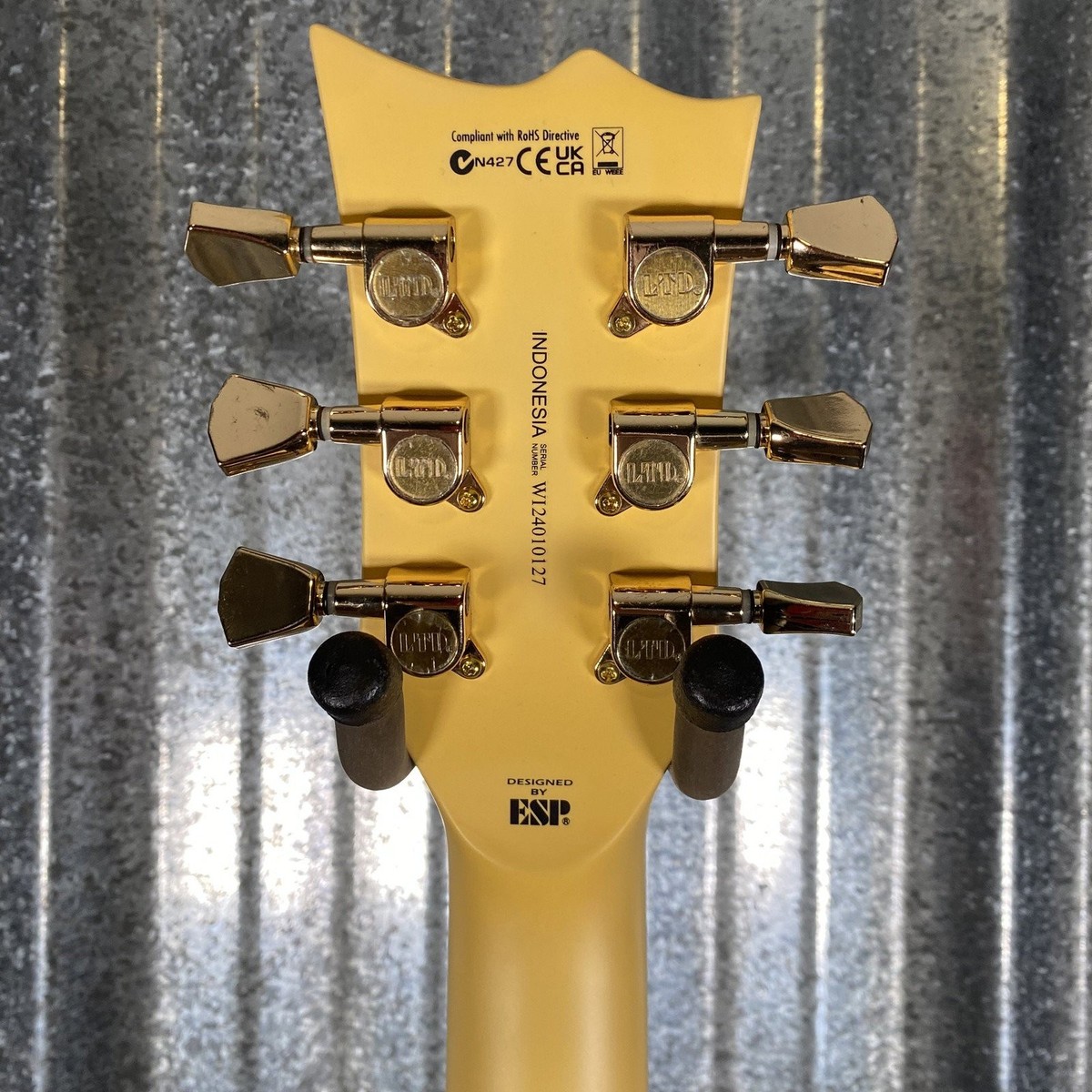 ESP LTD EC-256 Vintage Gold Satin Guitar EC256VGS #0127 Used | eBay