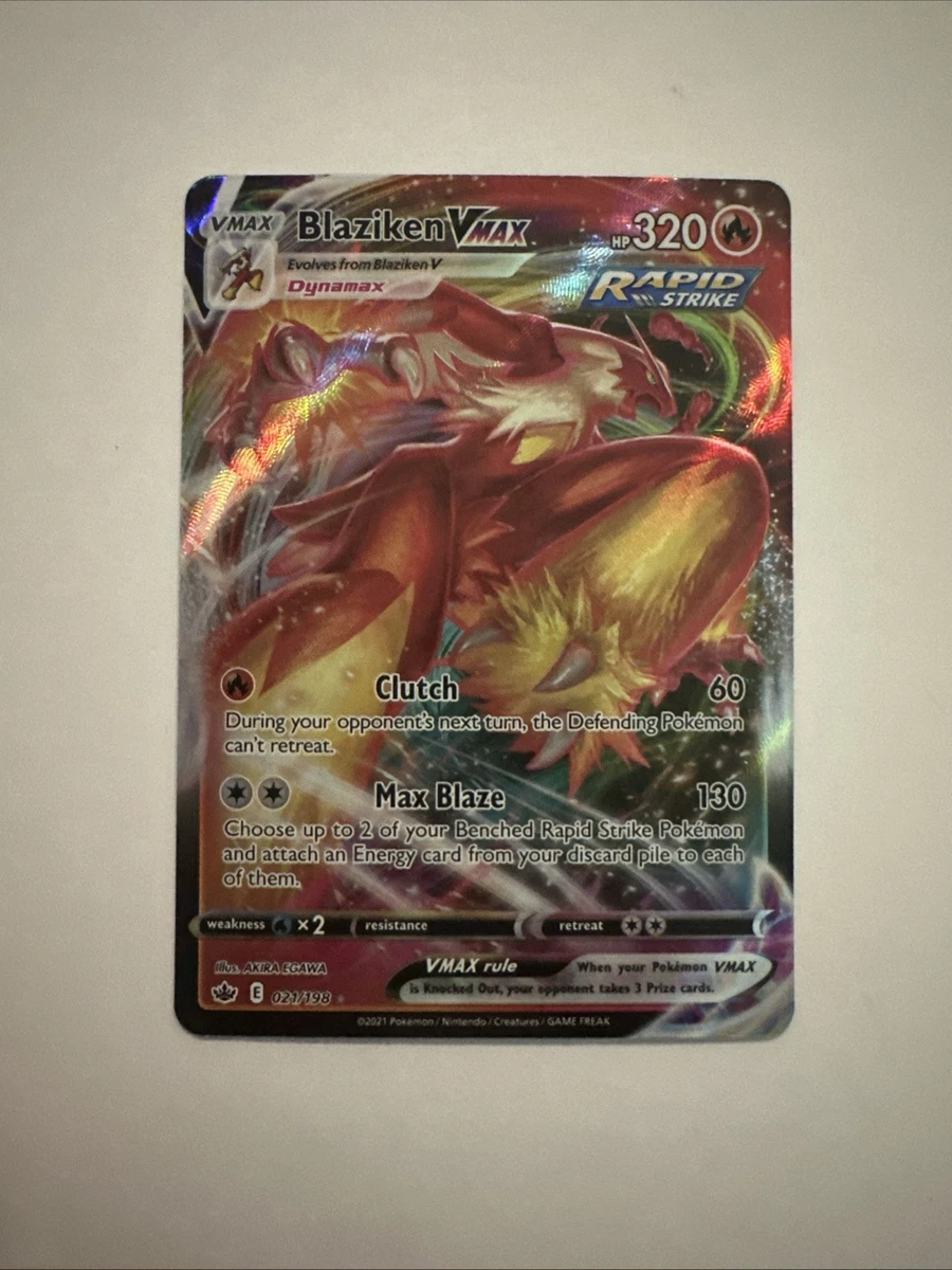 blaziken vmax pokemon card Silver Tempest Rare (psa 10), Multicolor Attack 1 CGC Pristine 10 Blaziken VMAX