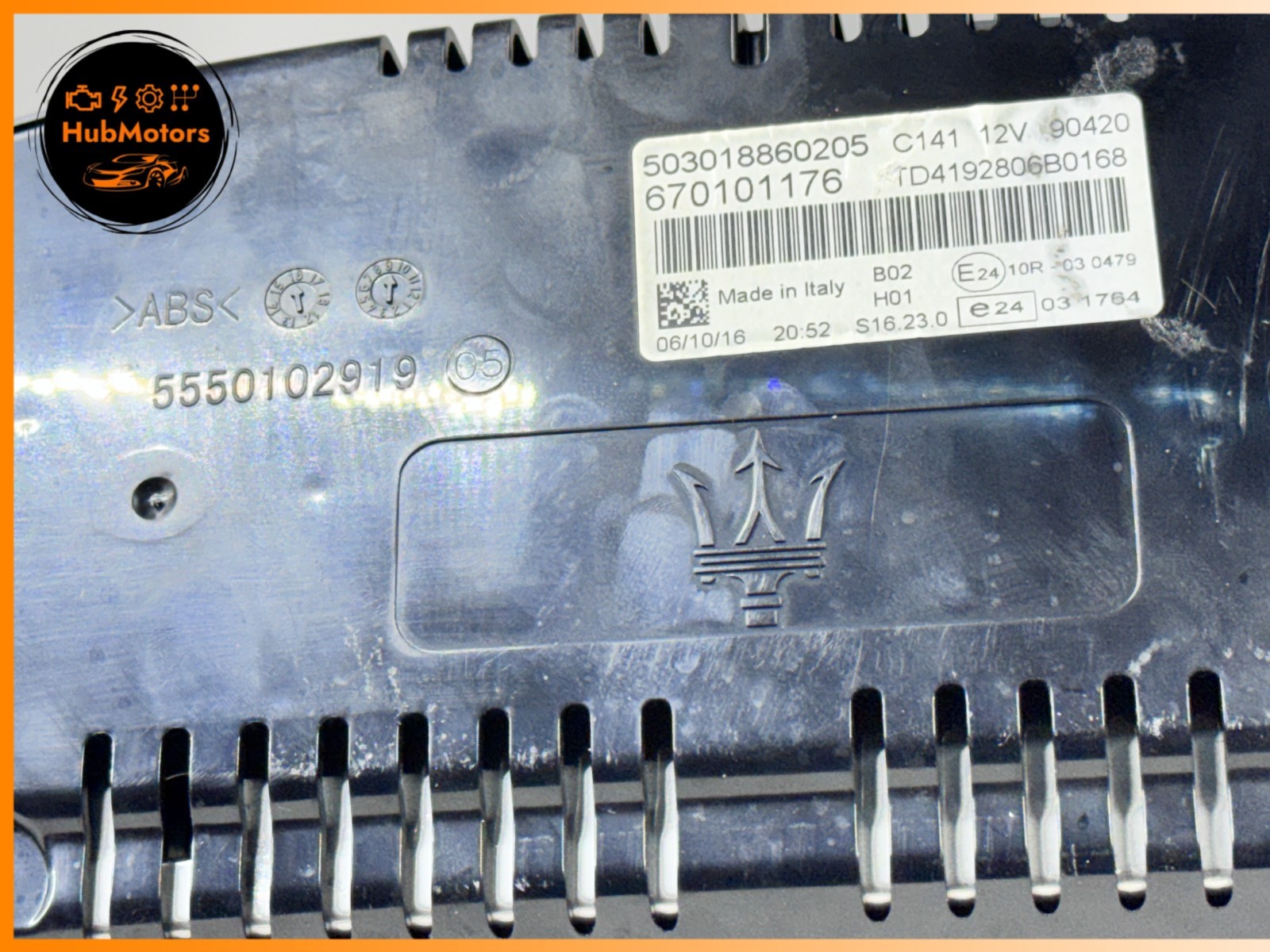 Maserati Levante 2017-2020 Instrument cluster