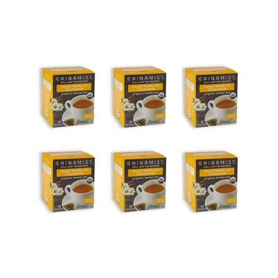 China Mist Organic Herbal Tea, Sweet Herbs with Chamomile, 15 6 boxes 