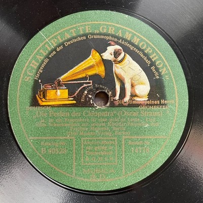   4 x 10'' 1920s Efim Schachmeister DIE PERLEN DER CLEOPATRA Leila ILONA FRÜHLIN 