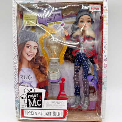 NIB Project Mc2 Experiments with Dolls McKeyla's Glitter Light Bulb