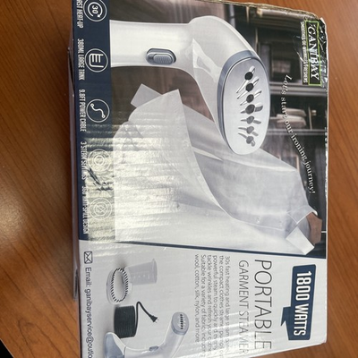 #ad Ganibay Powerful Garment Steamer 1800 Watts Portable Clothes Steamer Handheld $18.00