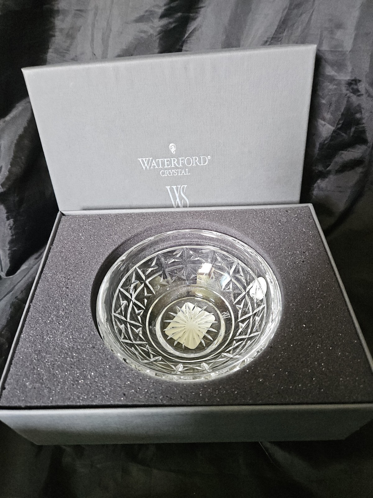 SET of 4 WATERFORD CRYSTAL Small Delaney Bowls NEW IN ORIGINAL BOXES!!