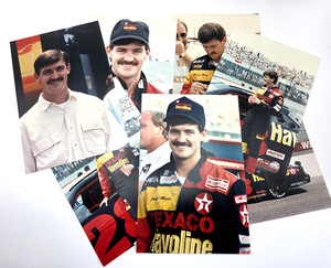 c1993 Davey Allison NASCAR Driver Photo Lot (7) | 4x6