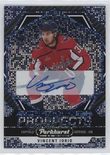 2023 Parkhurst Prominent Prospects Blue Achievement 10/25 Vincent Iorio Auto 4ts