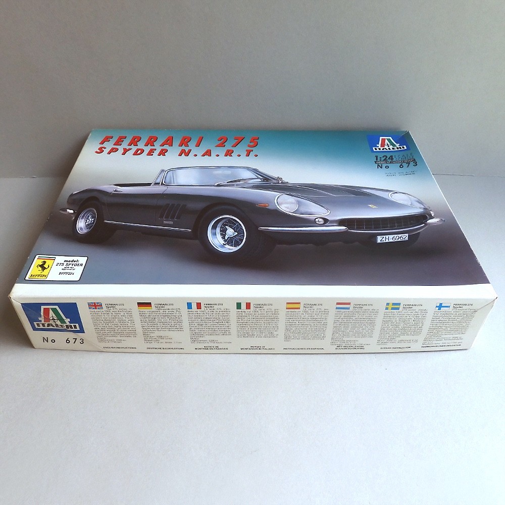 ITALERI イタレリ フェラーリ 275 GTO プラモデル Ferrari 275 GTB 1