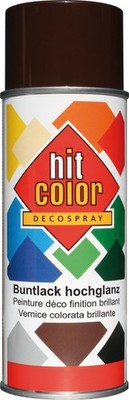 Belton HitColor Buntlack hochglanz 400 ml schokobraun RAL 8017