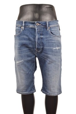 Replay RBJ 901 Short MA981B Denim Shorts Button Fly Size 32