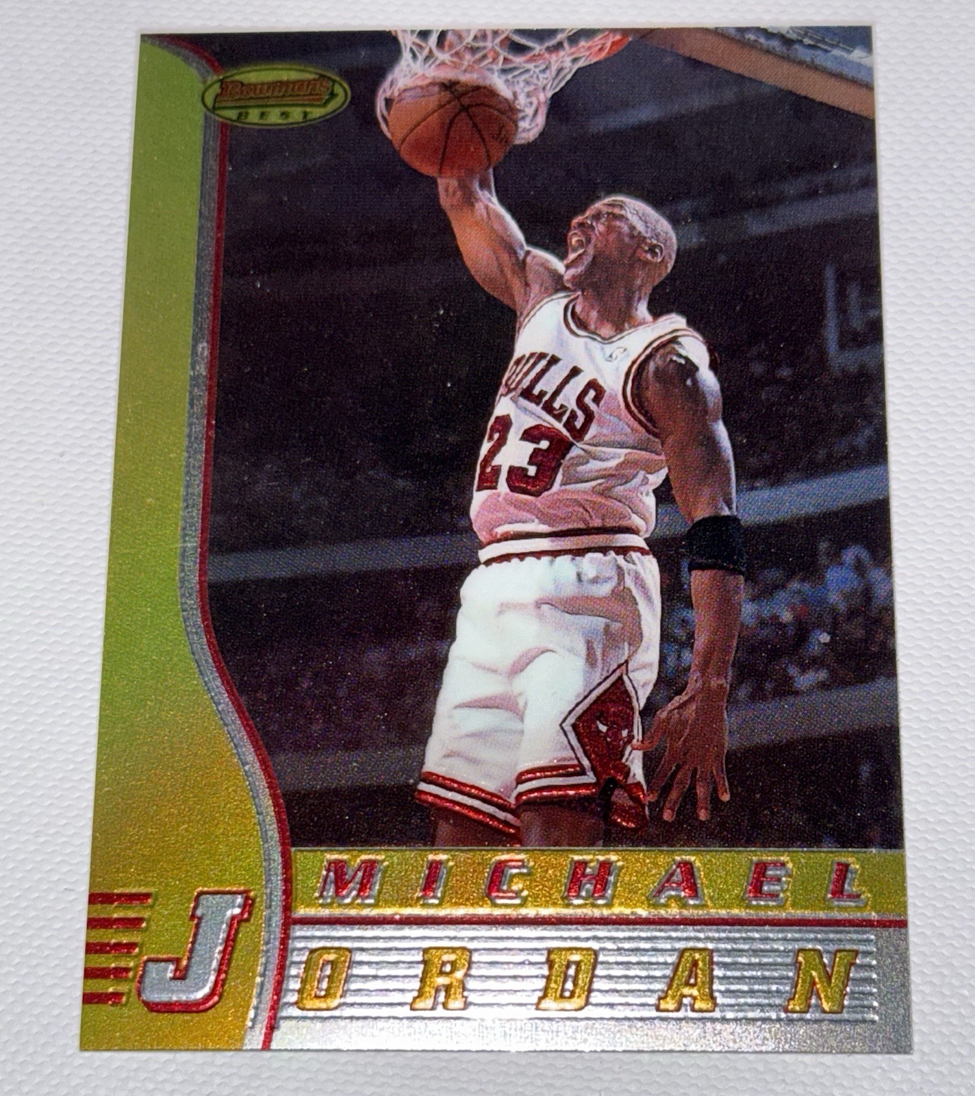Michael Jordan 1996-97 Bowman’s Best #80 - Bulls