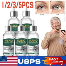 ~5X Nano Eye Drops Serum,Natural Nano Lubricant Eye Drops For Dry Eye Presbyopia
