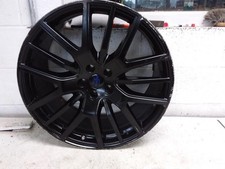 2018 MASERATI LEVANTE 21X9 Wheel B Condition 15 Spoke Gloss Black OEM