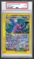 Pokemon Skyridge Box Topper Crobat Box Topper 2003 PSA 4 #10