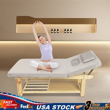 0-45  Adjustment Massage Bed Wide Physical Therapy Bed Beauty Salon Facial Bed