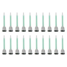 20 Pcs Mixing Nozzle Resin Mixer Adhesive Gun Applicator Static Mixer