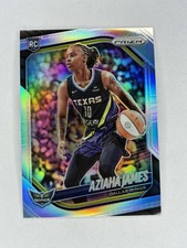 2025 Panini WNBA Prizm Aziaha James Silver Prizm Rookie Card RC #83 Dallas Wings